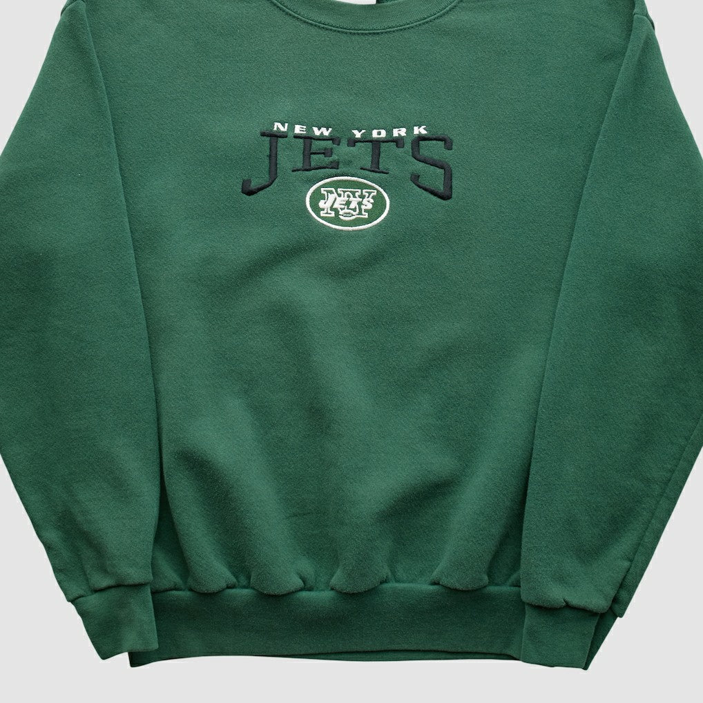New York Jets NFL 2000s Pullover Sweatshirt - Green Vintage outlet