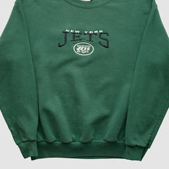 New York Jets NFL 2000s Pullover Sweatshirt - Green Vintage outlet