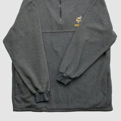 Minnesota Vikings NFL 2000s 1/4 Zip Sweatshirt - Dark Heather Gray Vintage outlet