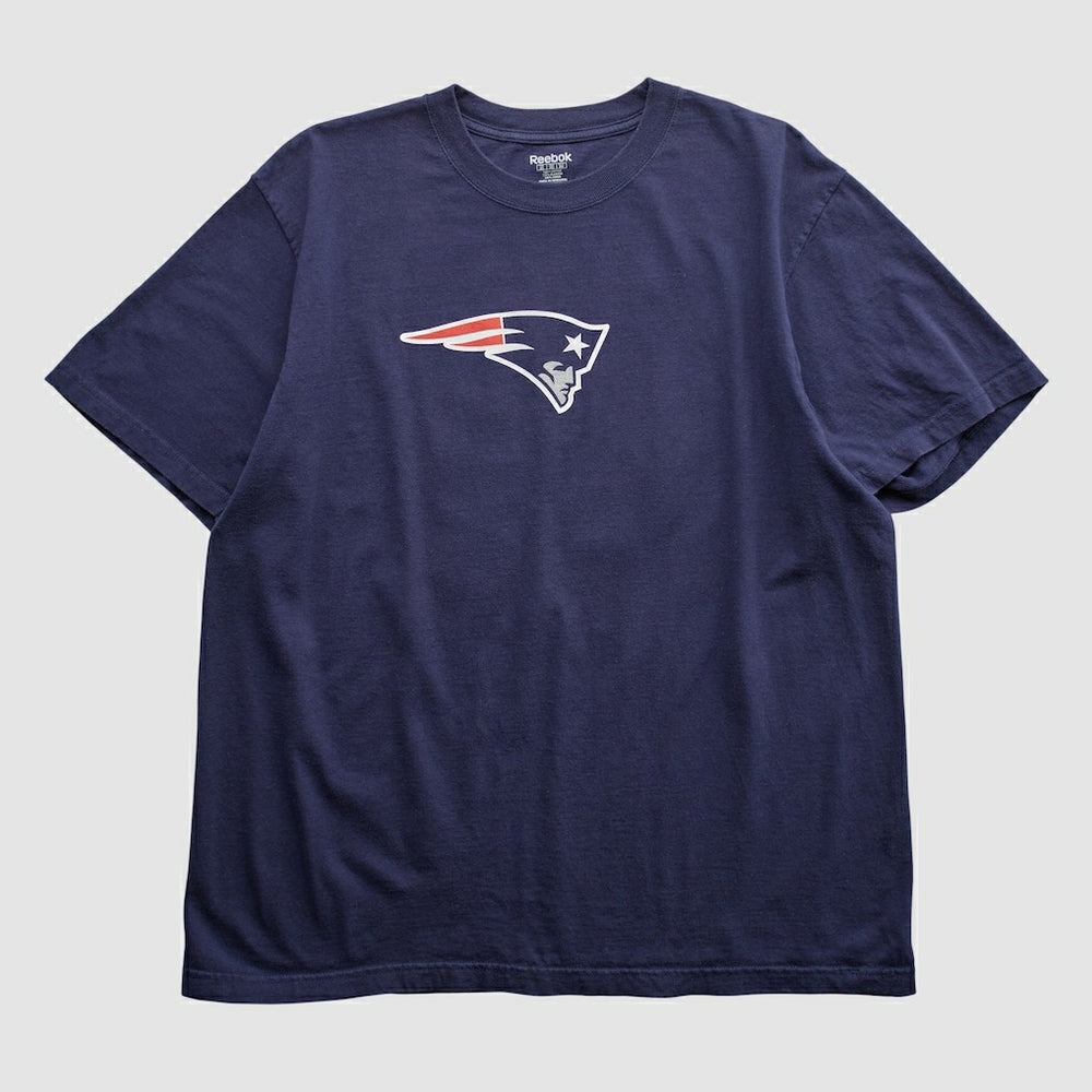 New England Patriots Reebok 2000s T-shirt - Navy Vintage discount