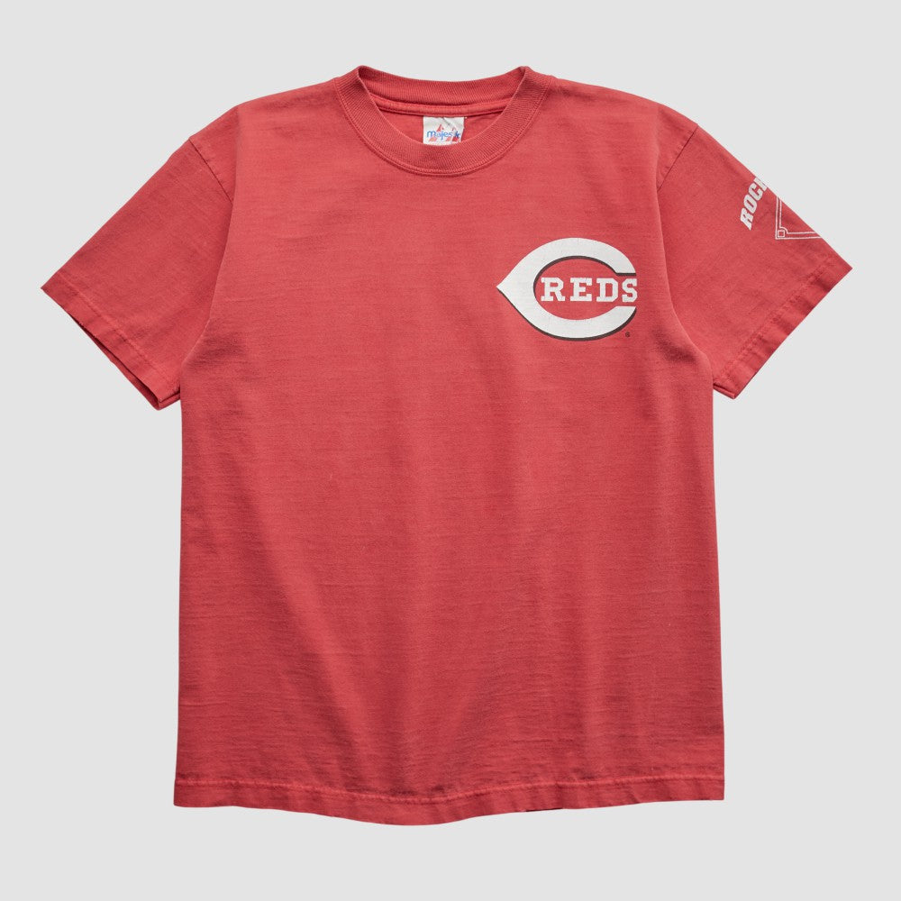 Cincinnati Reds Majestic 2000s T-shirt - Red Vintage