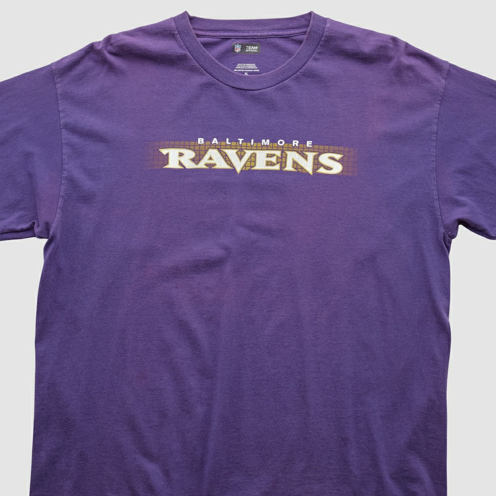 Baltimore Ravens NFL 2010s Long Sleeve T-shirt - Purple Vintage for sale