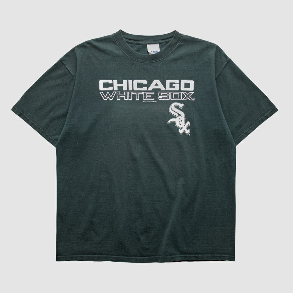 Chicago White Sox CSA 2000s T-shirt - Black Vintage