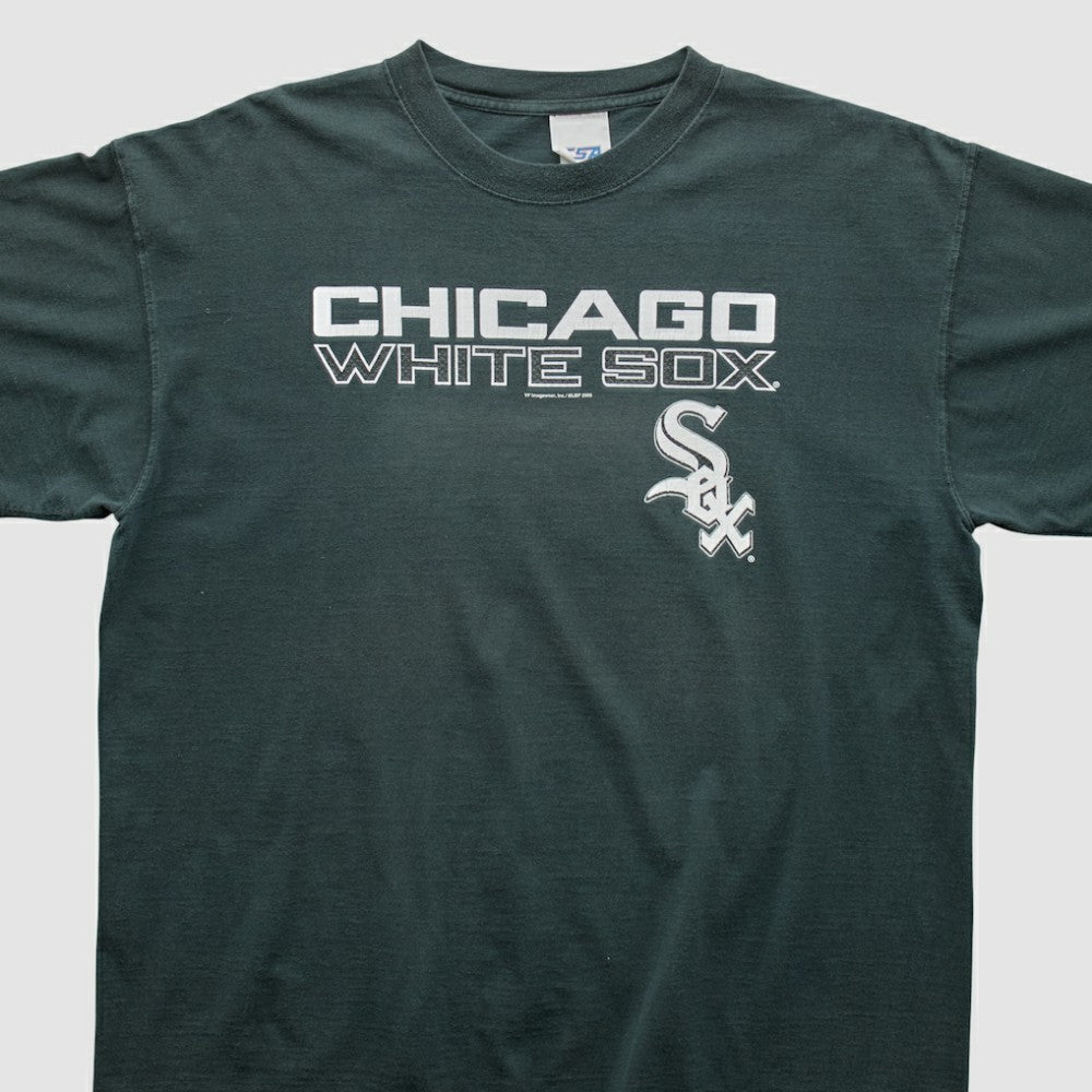 Chicago White Sox CSA 2000s T-shirt - Black Vintage