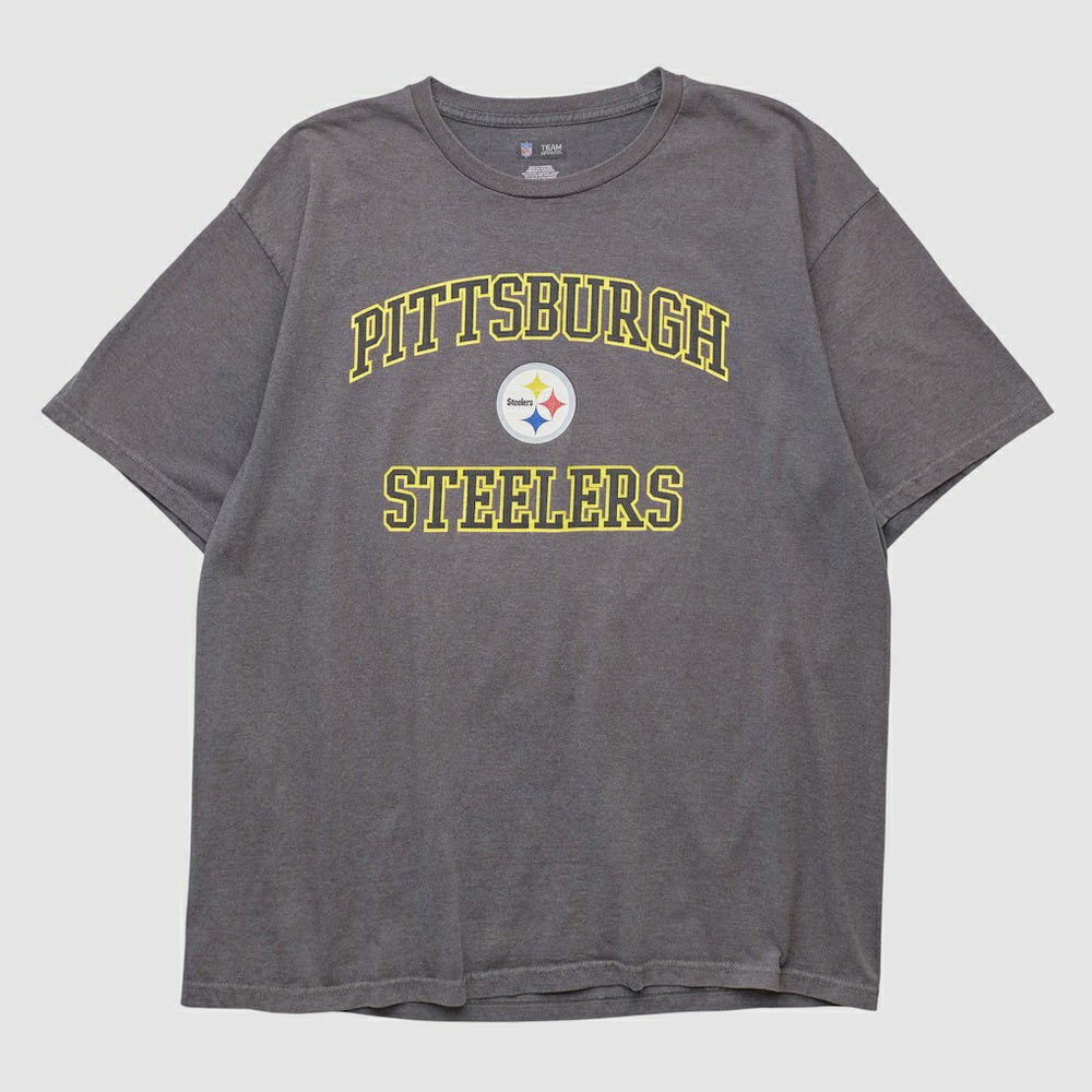 Pittsburgh Steelers NFL 2010s T-shirt - Charcoal Vintage discount