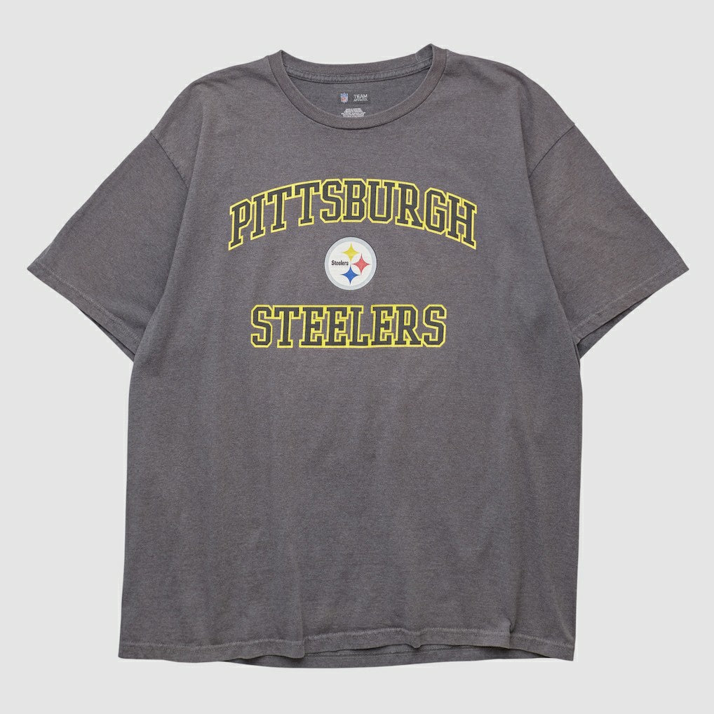 Pittsburgh Steelers NFL 2010s T-shirt - Charcoal Vintage discount