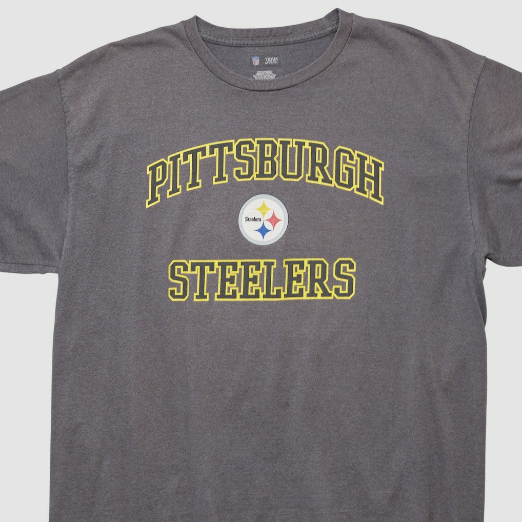 Pittsburgh Steelers NFL 2010s T-shirt - Charcoal Vintage discount