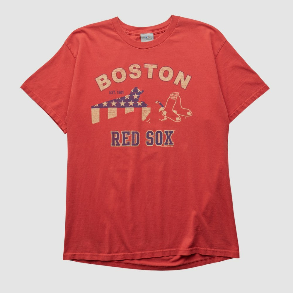 Boston Red Sox Genuine Merchandise 2000s T-shirt - Red Vintage