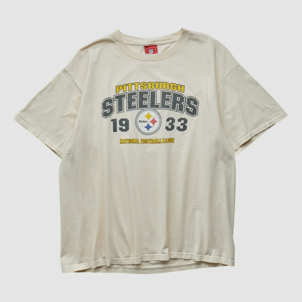 Pittsburgh Steelers NFL 2000s T-shirt - Beige Vintage outlet
