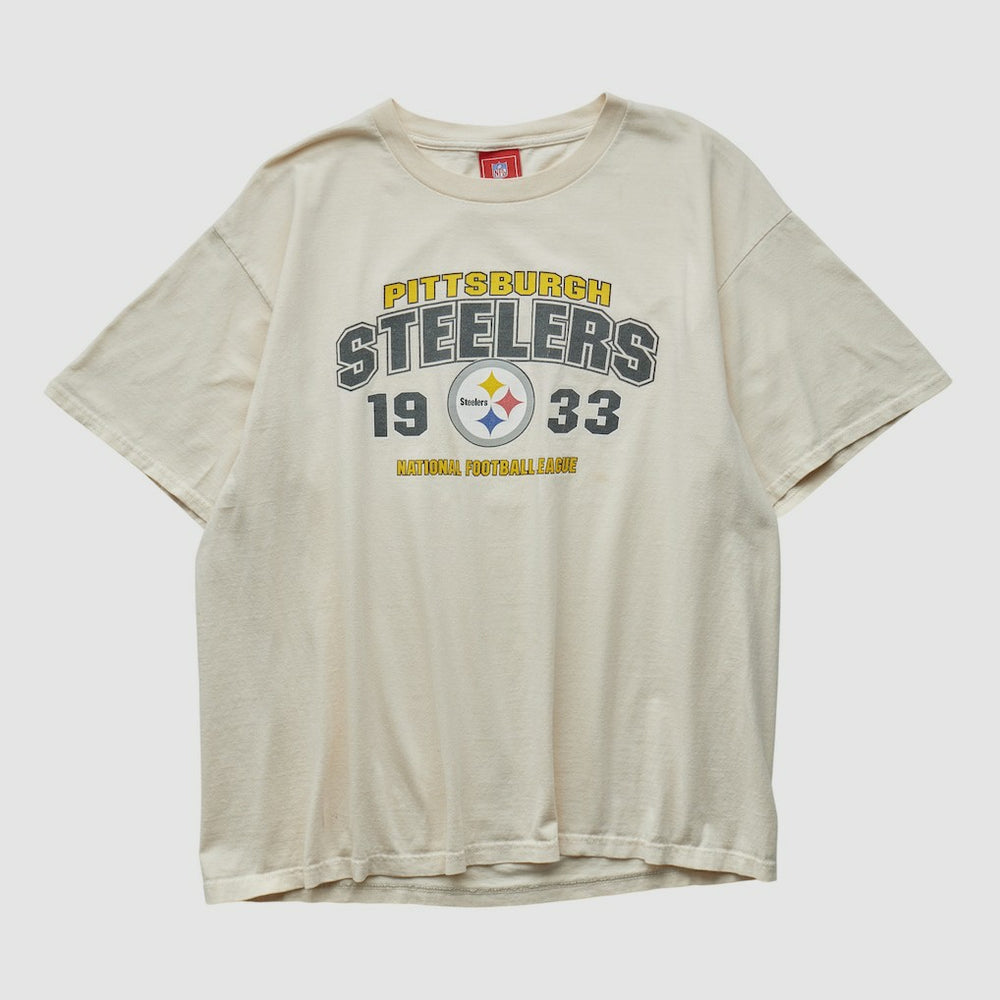 Pittsburgh Steelers NFL 2000s T-shirt - Beige Vintage outlet