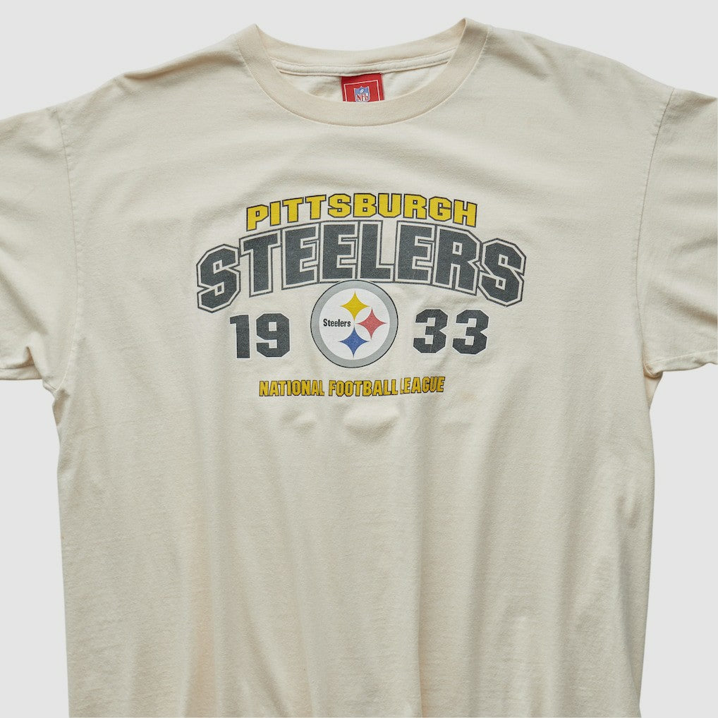 Pittsburgh Steelers NFL 2000s T-shirt - Beige Vintage outlet