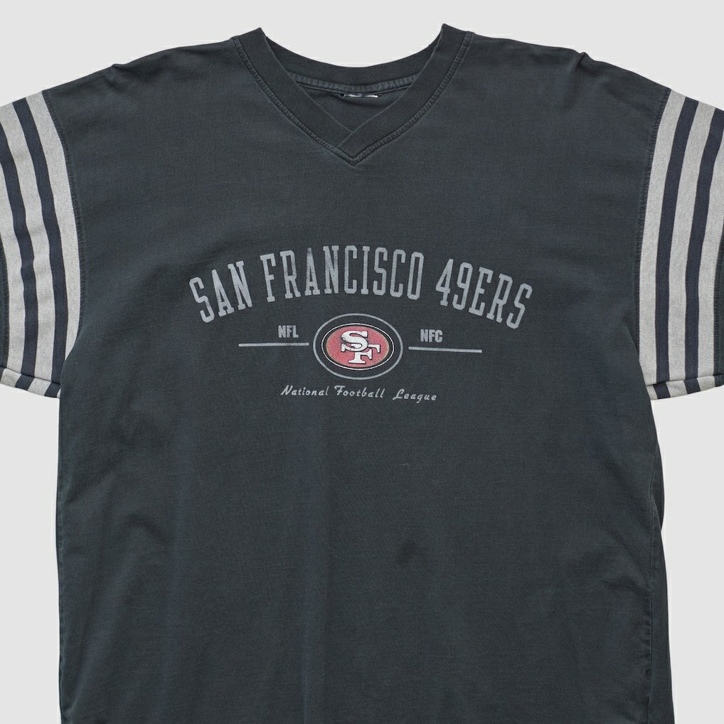 San Francisco 49ers 2000s Pullover Sweatshirt - Black Vintage for sale