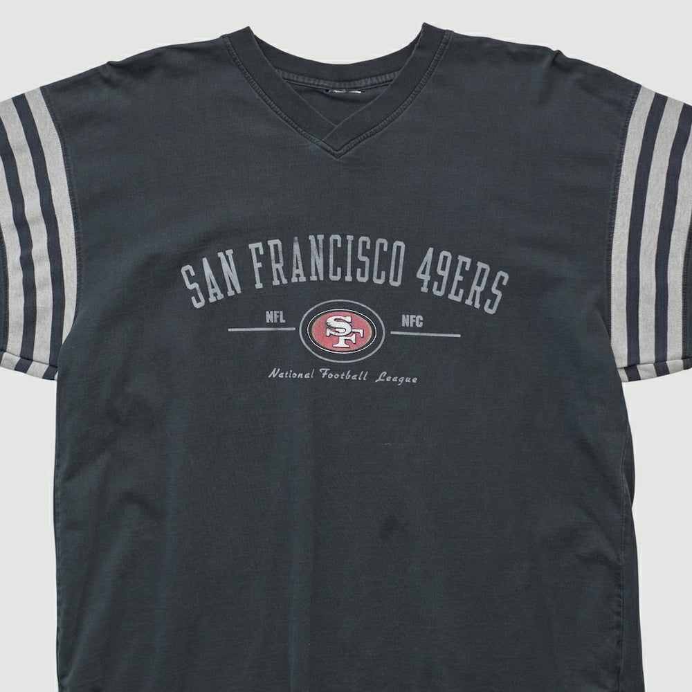 San Francisco 49ers 2000s Pullover Sweatshirt - Black Vintage for sale