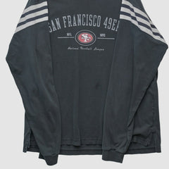 San Francisco 49ers 2000s Pullover Sweatshirt - Black Vintage for sale