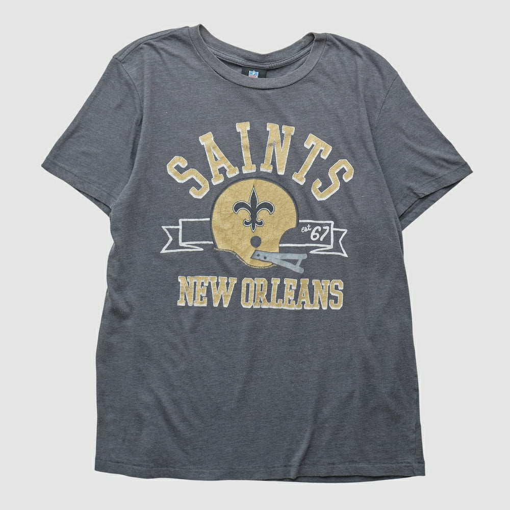 New Orleans Saints NFL 2010s T-shirt - Gray Vintage on sale