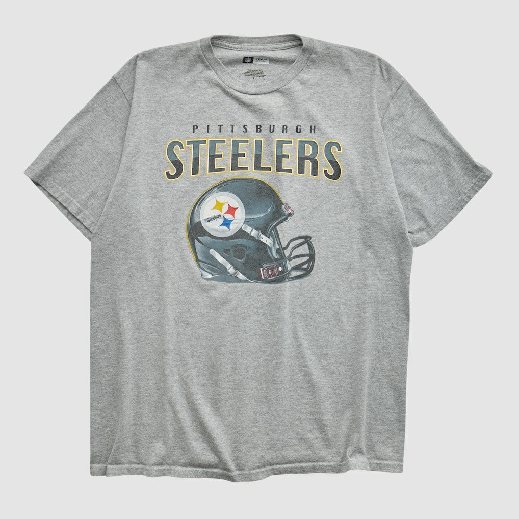 Pittsburgh Steelers NFL 2010s T-shirt - Heather Gray Vintage online