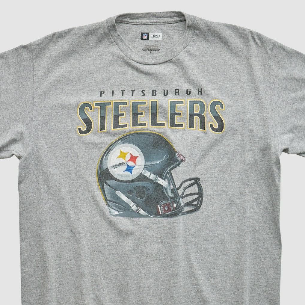 Pittsburgh Steelers NFL 2010s T-shirt - Heather Gray Vintage online