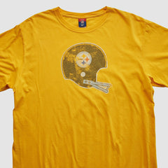Pittsburgh Steelers Reebok 2000s T-shirt - Yellow Vintage on sale