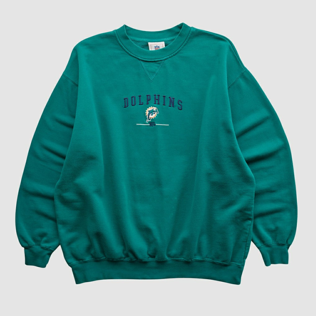 Miami Dolphins NFL 2000s Pullover Sweatshirt - Teal Vintage outlet