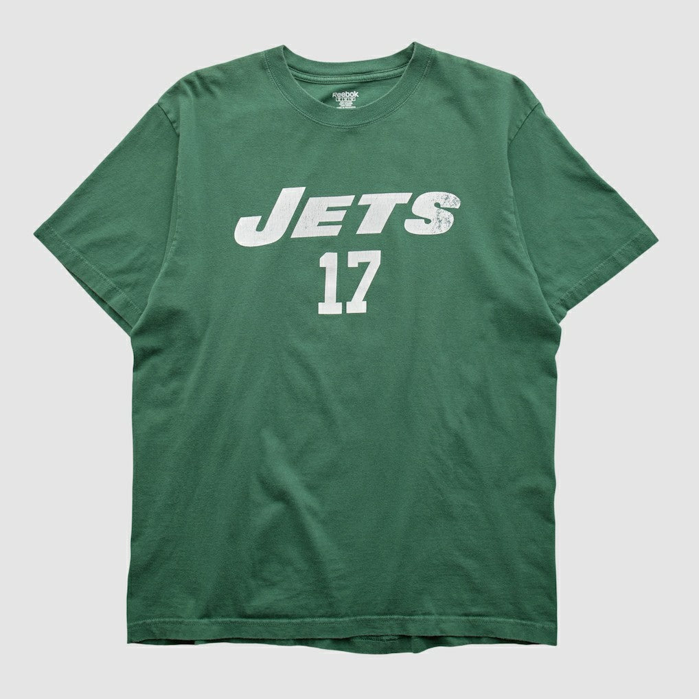 New York Jets Reebok 2000s T-shirt - Green Vintage cheap