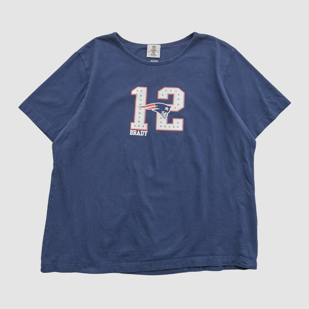 New England Patriots NFL 2000s T-shirt - Navy Vintage discount