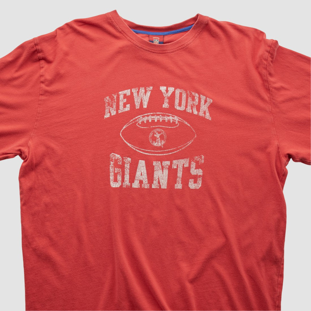 New York Giants Reebok 2000s Long Sleeve T-shirt - Red Vintage sale