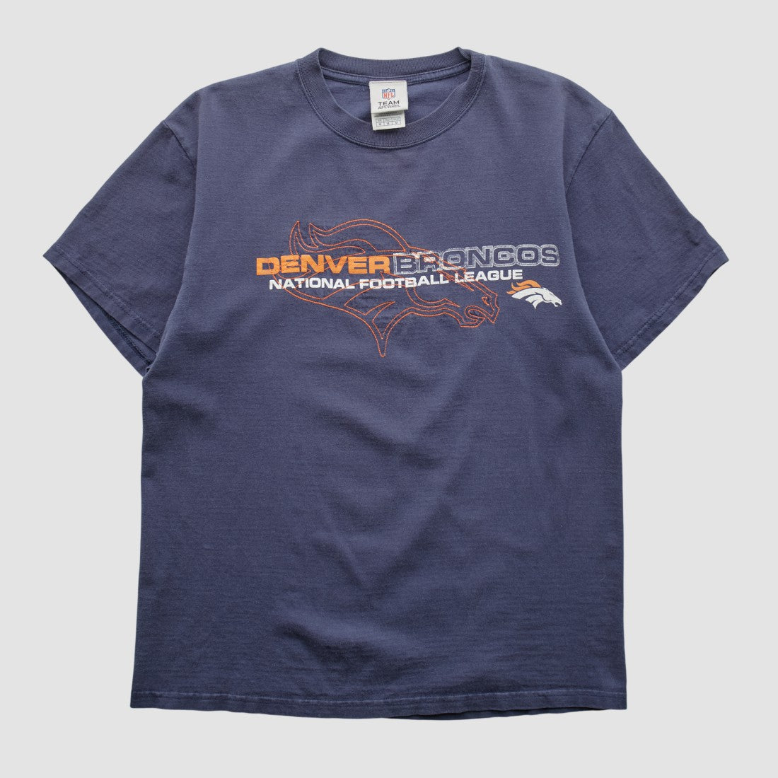 Denver Broncos NFL 2010s T-shirt - Navy Vintage outlet