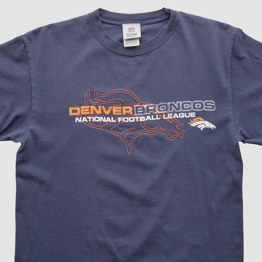 Denver Broncos NFL 2010s T-shirt - Navy Vintage outlet
