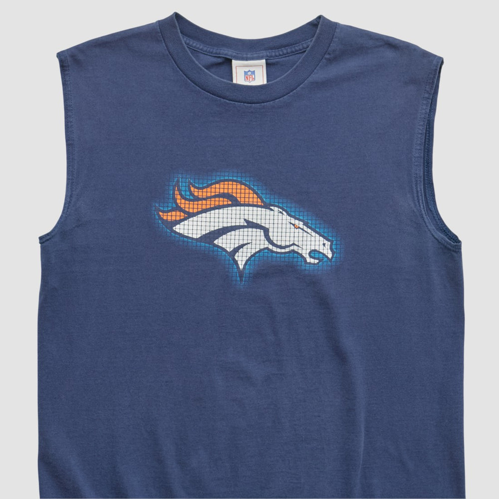 Denver Broncos NFL 2000s Tank - Navy Vintage online