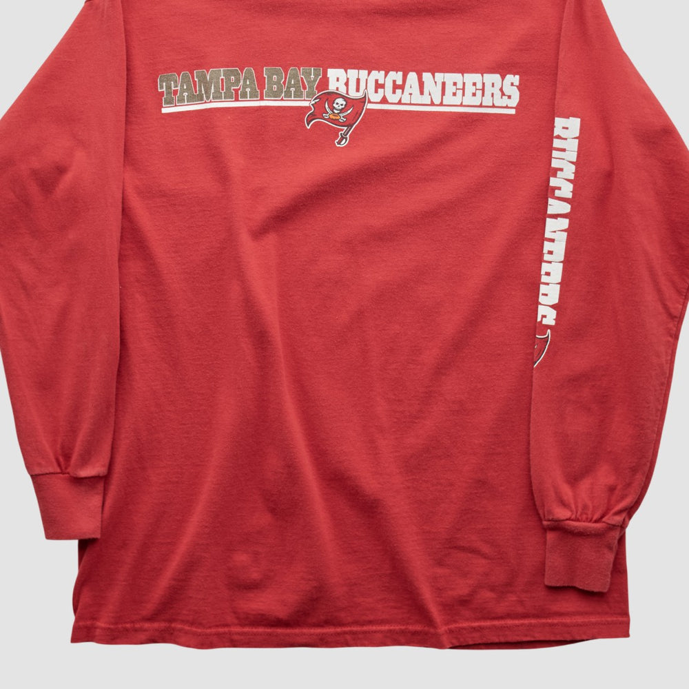 Tampa Bay Buccaneers NFL 2010s Long Sleeve T-shirt - Red Vintage outlet