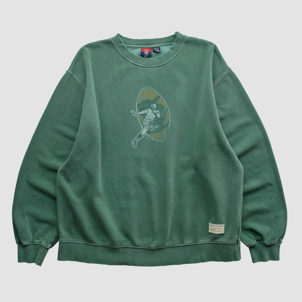 Green Bay Packers Reebok 2000s Pullover Sweatshirt - Green Vintage outlet