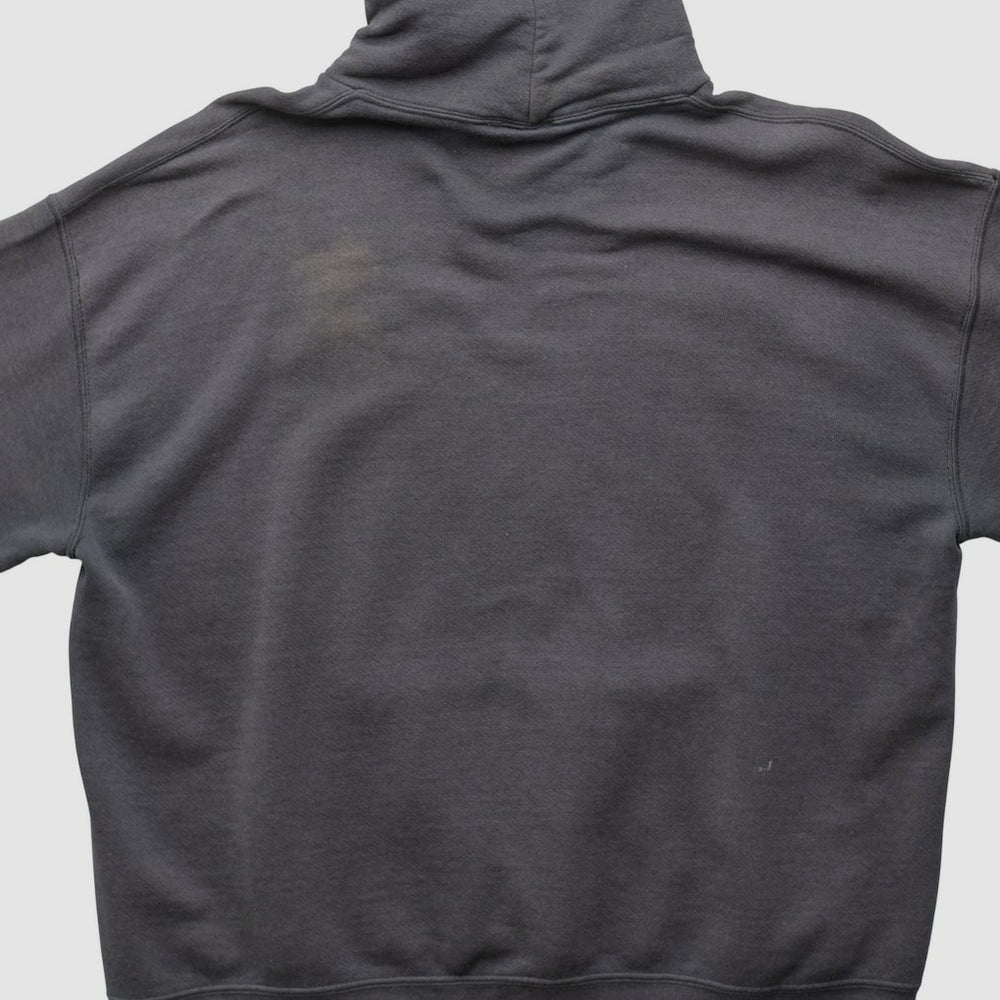 New Orleans Saints NFL 2009 Hooded Pullover Sweatshirt - Charcoal Vintage on sale
