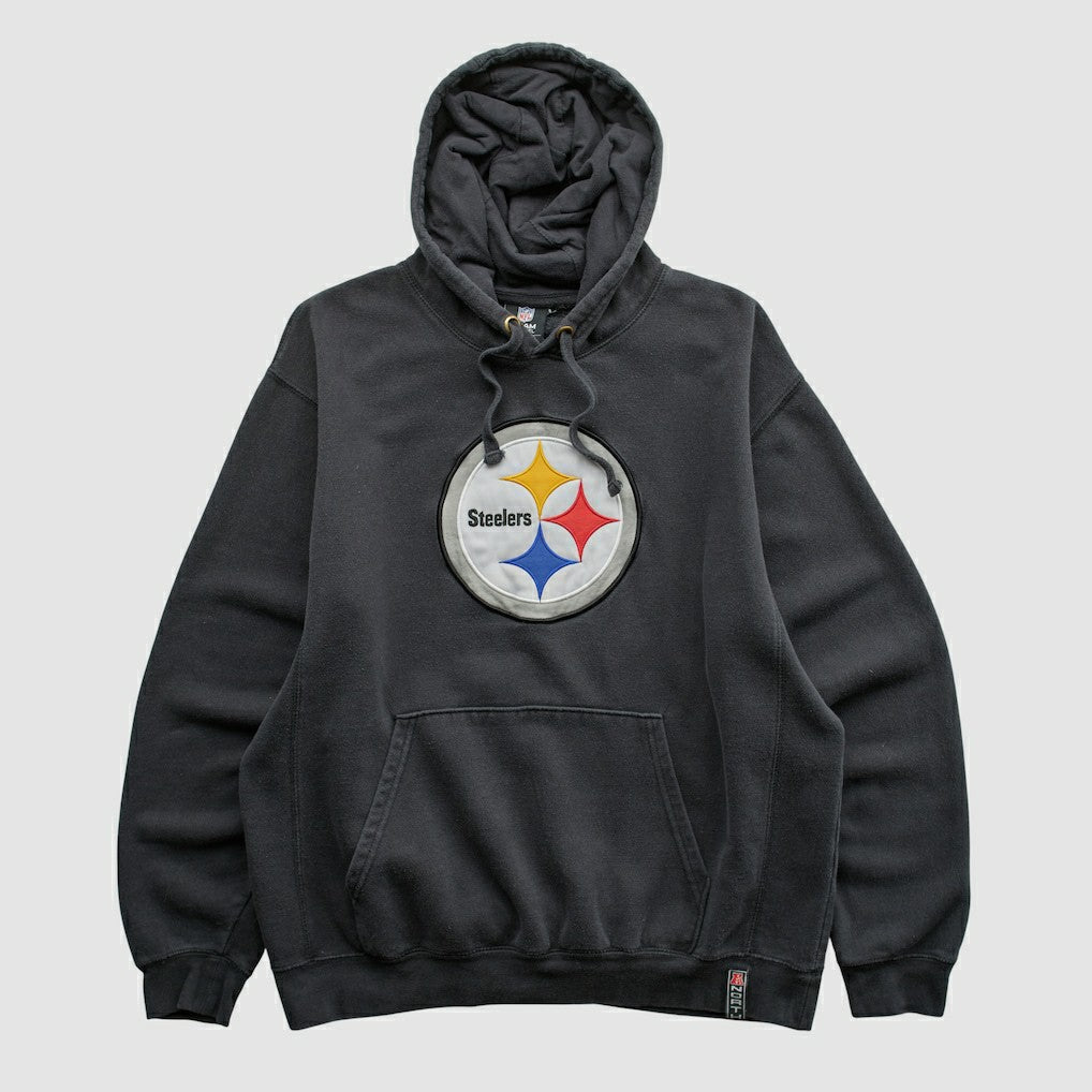 Pittsburgh Steelers NFL 2010s Hooded Sweatshirt - Black Vintage sale