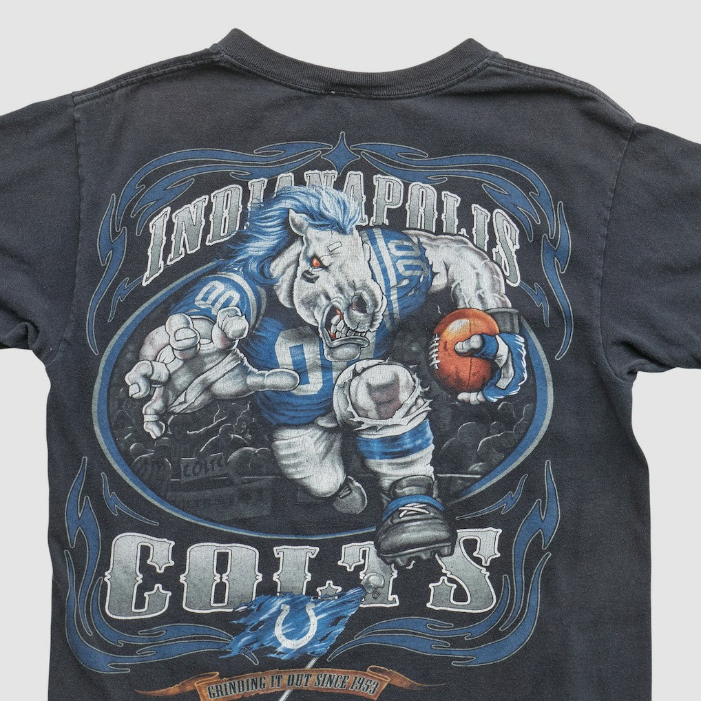 Indianapolis Colts NFL 2010s T-shirt - Black Vintage discount