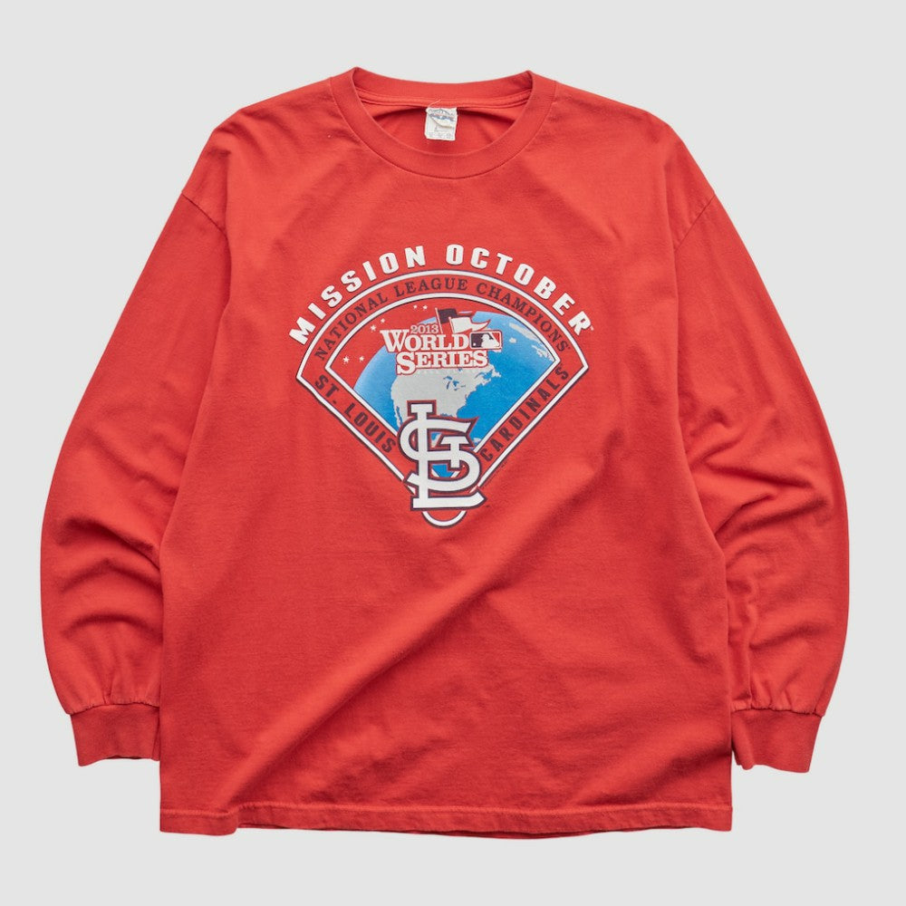 St. Louis Cardinals Alstyle 2013 Long Sleeve T-shirt - Red Vintage