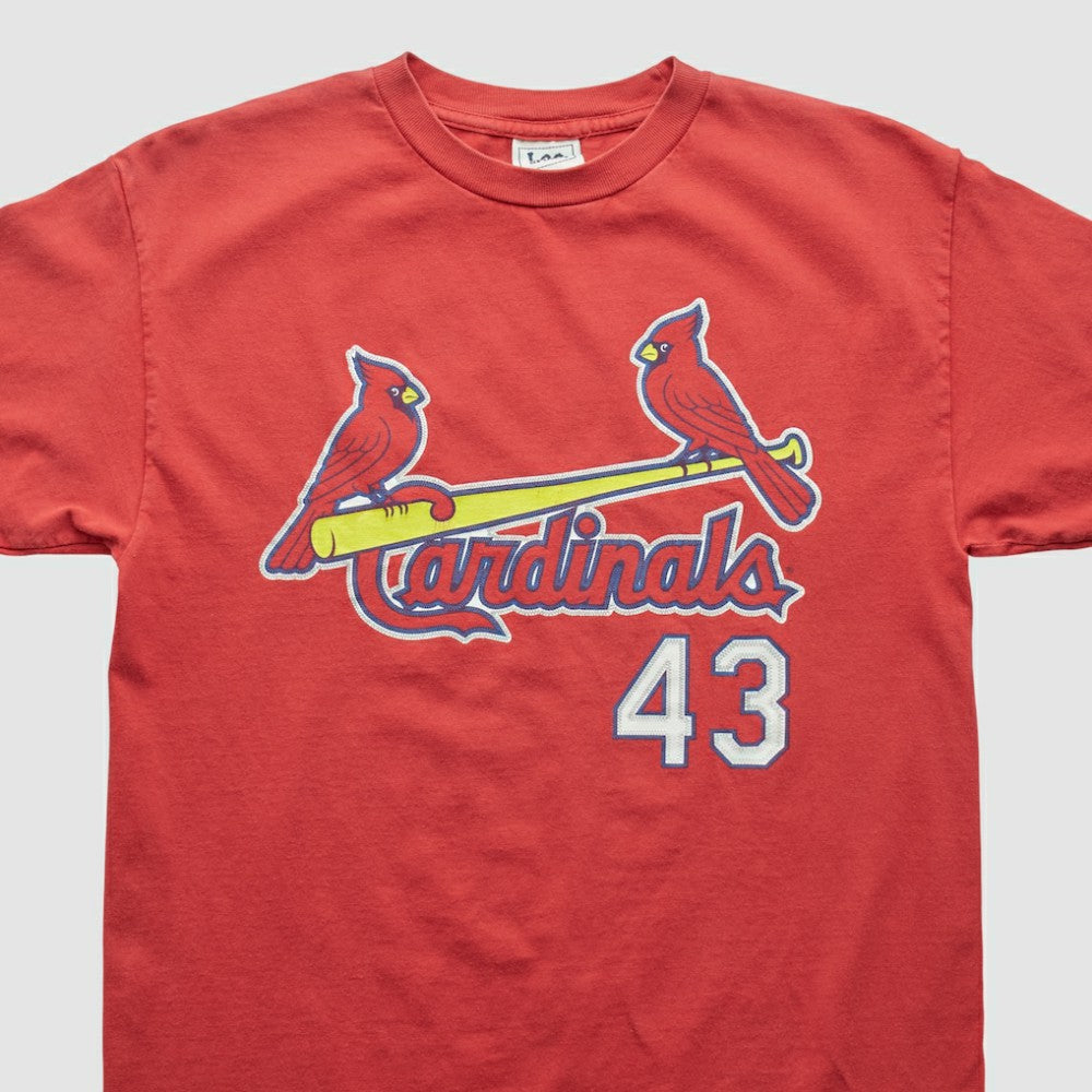 St. Louis Cardinals Lee Apparel 2000s T-shirt - Red Vintage