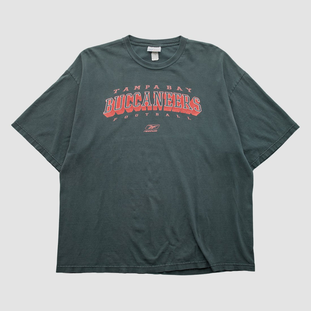 Tampa Bay Buccaneers Reebok 2000s T-shirt - Black Vintage online