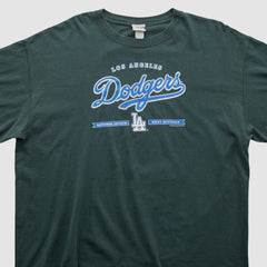 Los Angeles Dodgers Lee Apparel 2005 T-shirt - Black Vintage