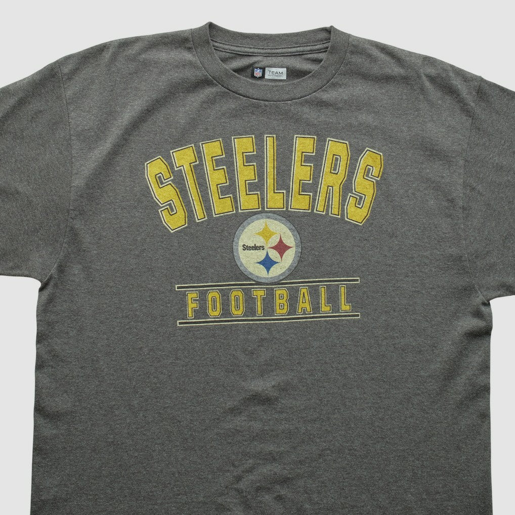 Pittsburgh Steelers NFL 2010s T-shirt - Dark Heather Gray Vintage outlet