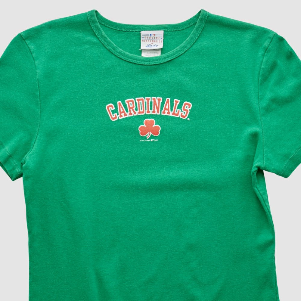 St. Louis Cardinals Genuine Merchandise 2007 T-shirt - Green Vintage