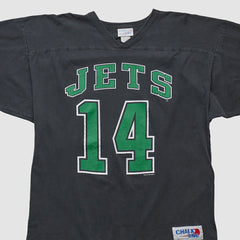 New York Jets Chalk Line 90s T-shirt - Black Vintage outlet