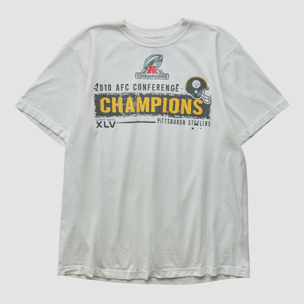 Pittsburgh Steelers Reebok 2010 T-shirt - White Vintage online