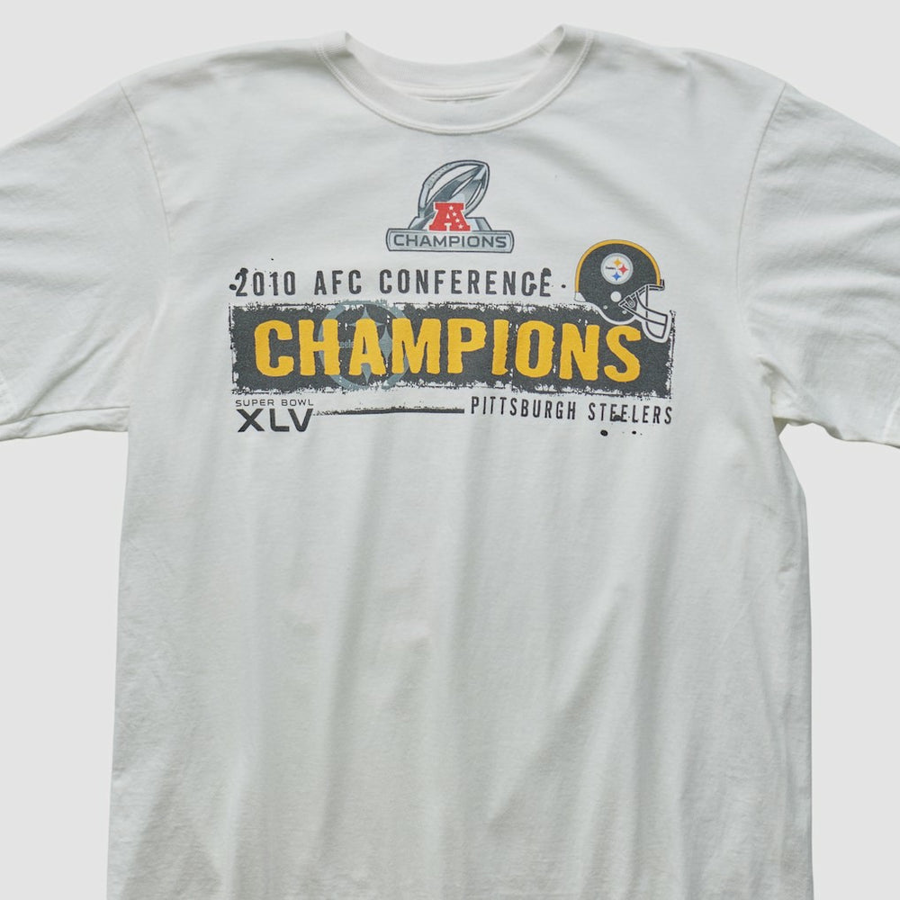 Pittsburgh Steelers Reebok 2010 T-shirt - White Vintage online