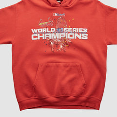 St. Louis Cardinals Lee Apparel 2006 Hooded Pullover Sweatshirt - Red Vintage