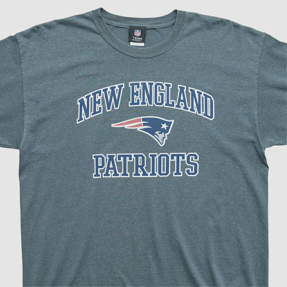 New England Patriots NFL 2010s T-shirt - Dark Heather Gray Vintage discount
