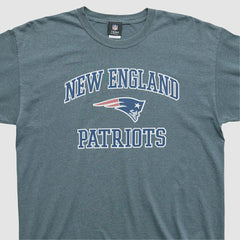 New England Patriots NFL 2010s T-shirt - Dark Heather Gray Vintage discount