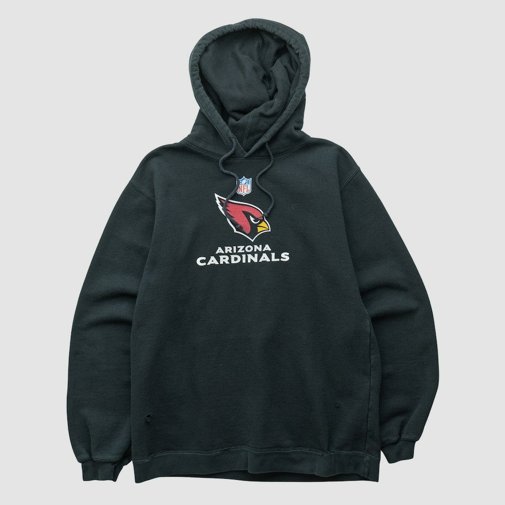 Arizona Cardinals Reebok 2000s Hooded Pullover Sweatshirt - Black Vintage outlet