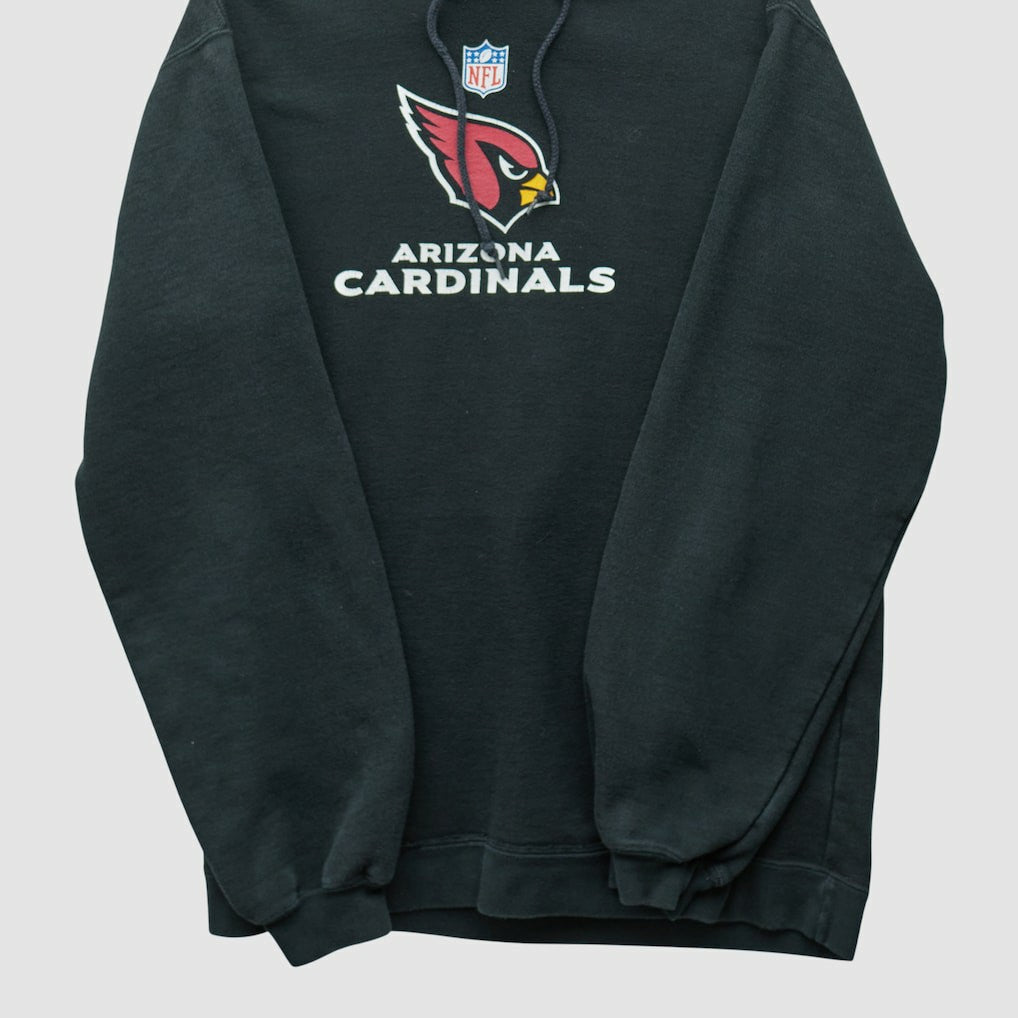 Arizona Cardinals Reebok 2000s Hooded Pullover Sweatshirt - Black Vintage outlet