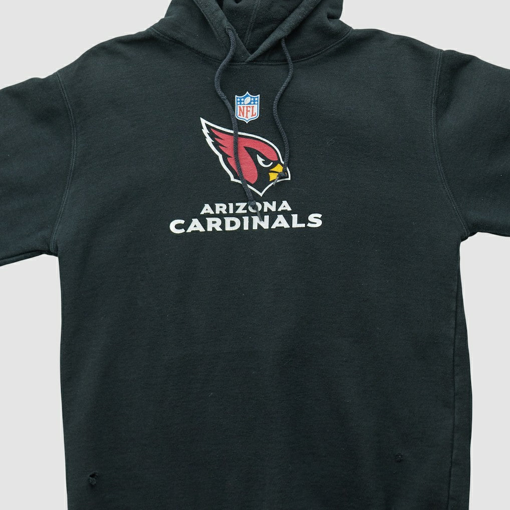 Arizona Cardinals Reebok 2000s Hooded Pullover Sweatshirt - Black Vintage outlet