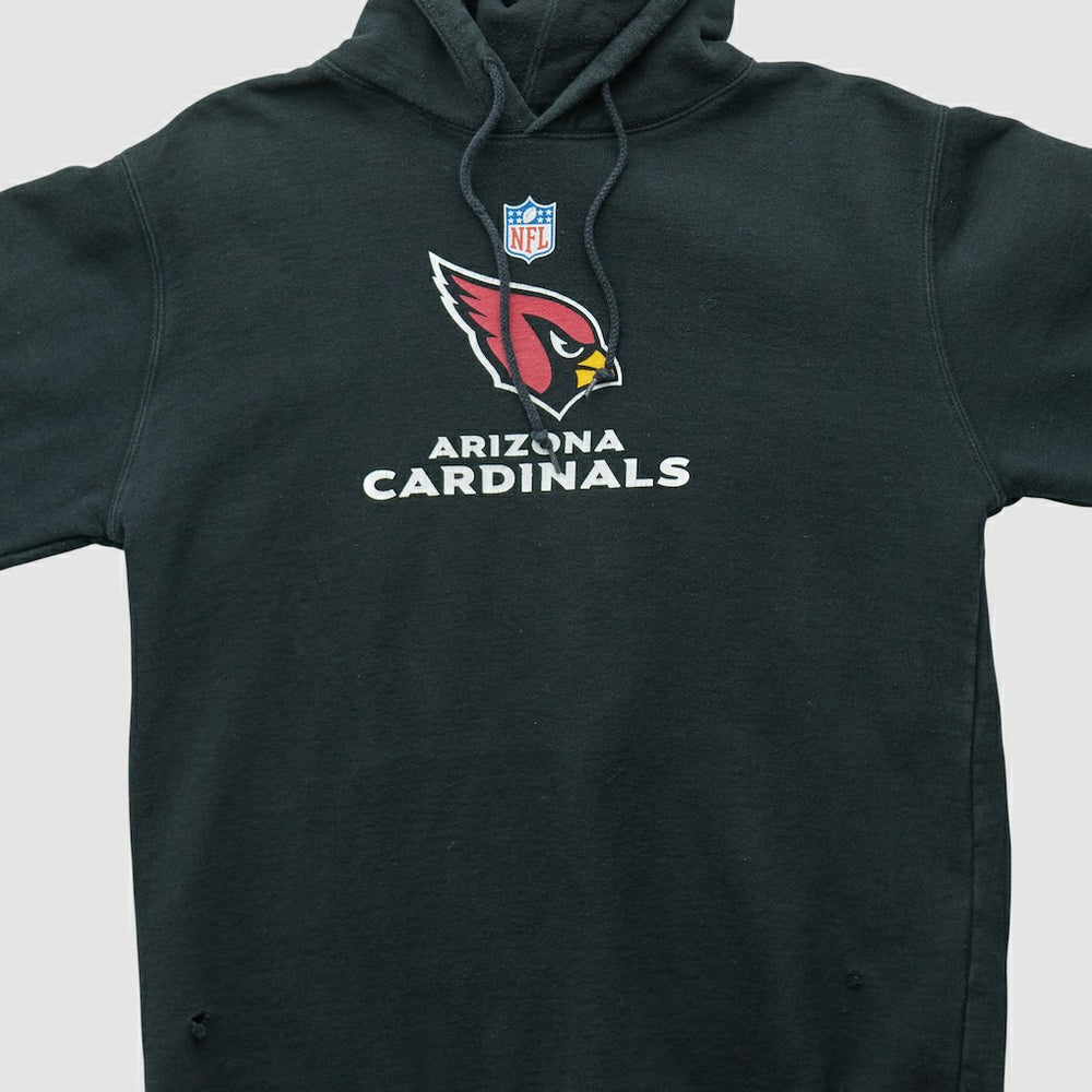 Arizona Cardinals Reebok 2000s Hooded Pullover Sweatshirt - Black Vintage outlet